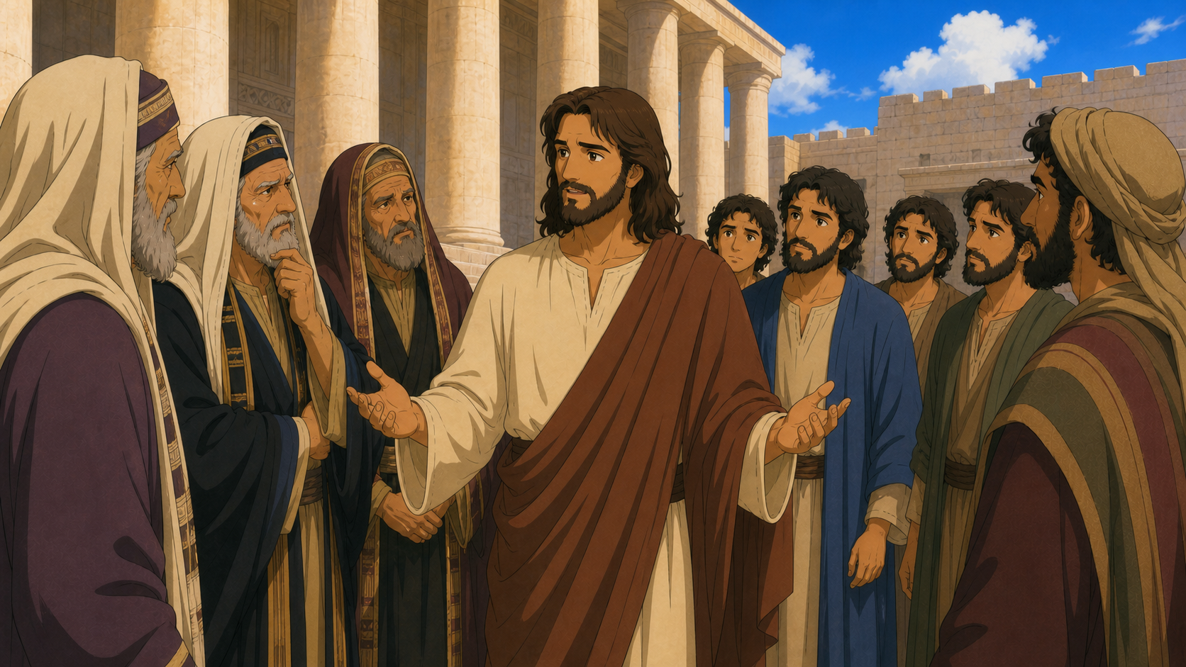 Jesus' Words About the Temple Szenenbild