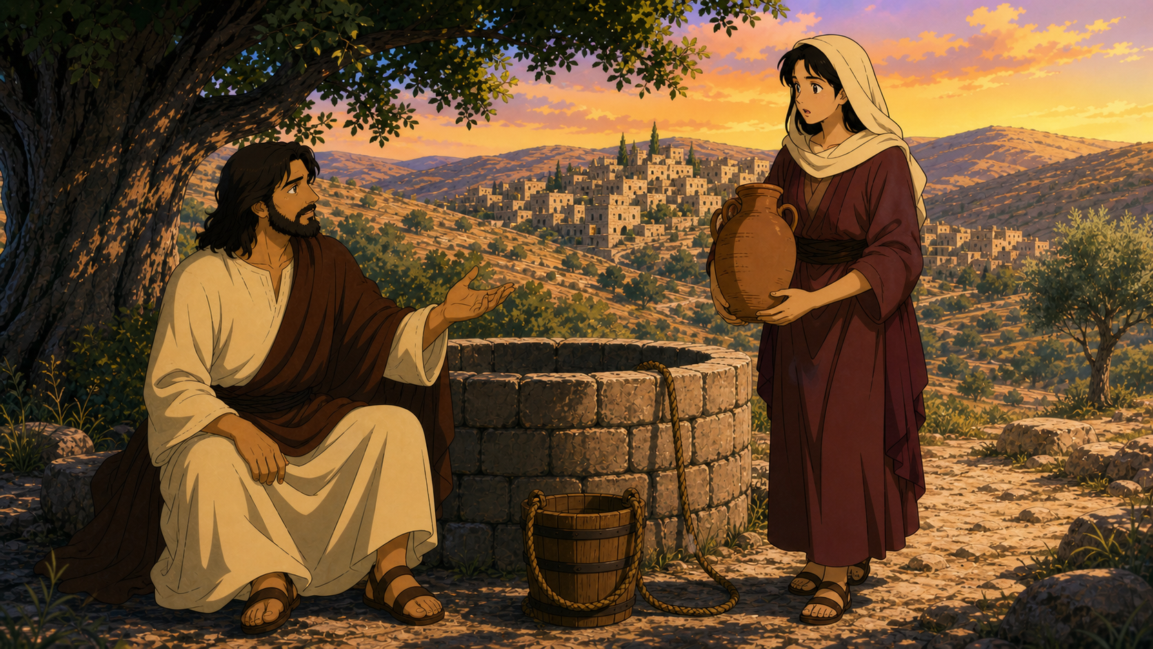 Jesus Asked for Water Szenenbild