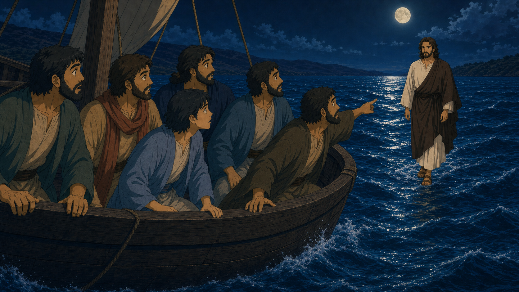 Jesus Came Across the Night Sea Szenenbild